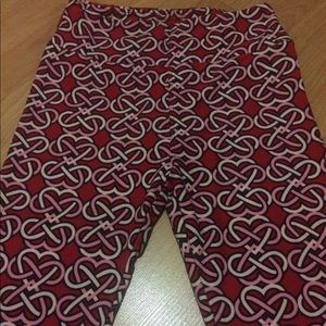 LuLaRoe Vintage Valentines Leggings
